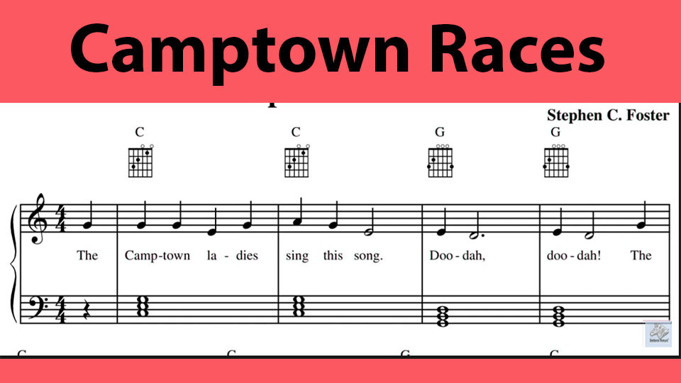Camptown_Races_Free_Sheet_Music_arranged_by_Zebrakeys_2_3