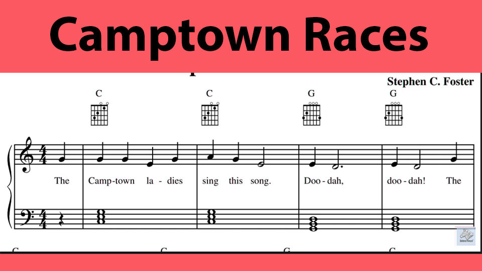 Camptown_Races_Free_Sheet_Music_arranged_by_Zebrakeys_2_3