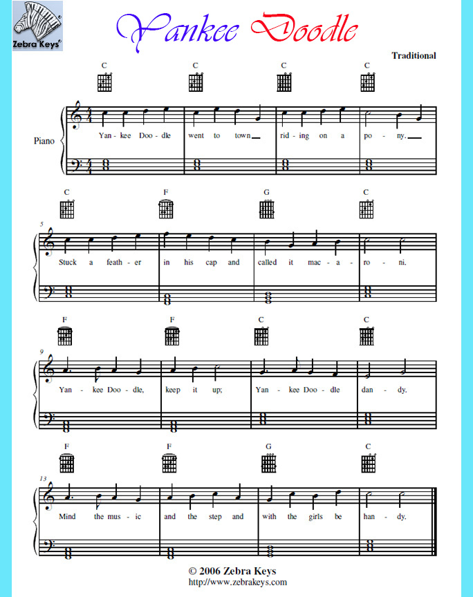 free_sheet_music_yankee-doodle-1