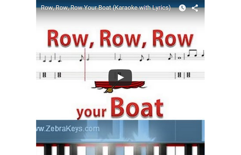 how_to_play_row_row_row_your_boat