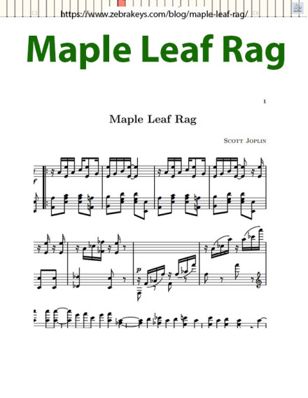Maple_Leaf_Rag_free_sheet_music_Zebrakeys_3
