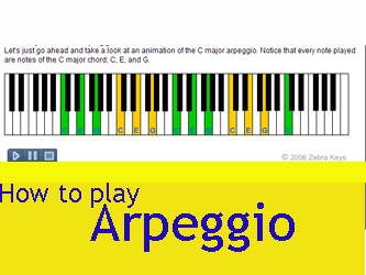 How to play Arpeggio