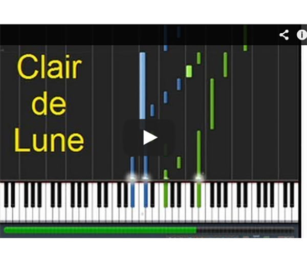 Clair De Lune Roblox Piano Sheet