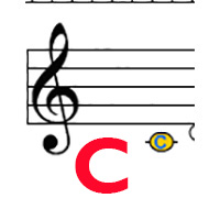 Treble C label