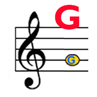 Treble G label