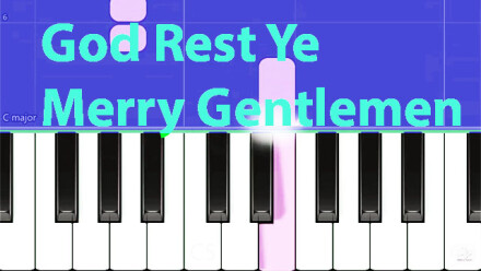 Learn_Song_God_Rest_Ye_Merry_Gentlemen_melody_arranged_by_Zebrakeys.2.3