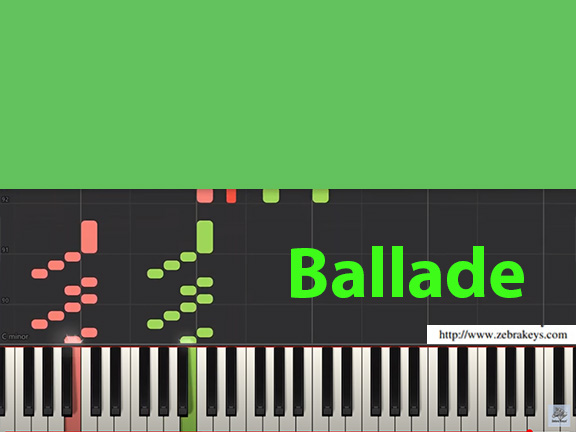 Ballade_with_free_sheet_music_zebrakeys