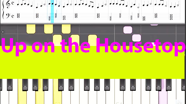 how_to_play_Up_To_The_Housetop_arranged_by_Zebrakey.2.4