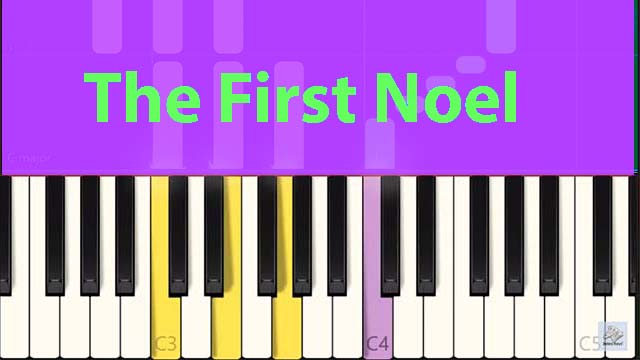 Learn_Song_The_First_Noel_arranged_by_Zebrakeys.2.7