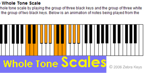 Whole Tone Scales