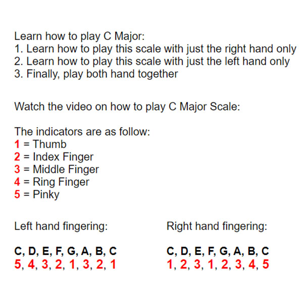 fingerings_for_playing_C_major_scale