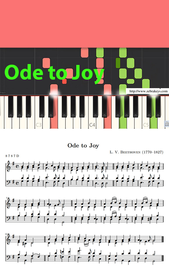 Ode_to_Joy_with_free_sheet_music_zebrakeys 2